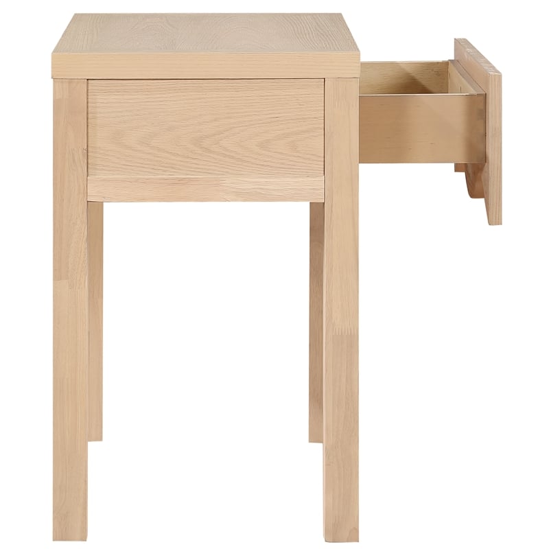 Meridian Furniture Fiora Natural Oak Veneer Night Stand