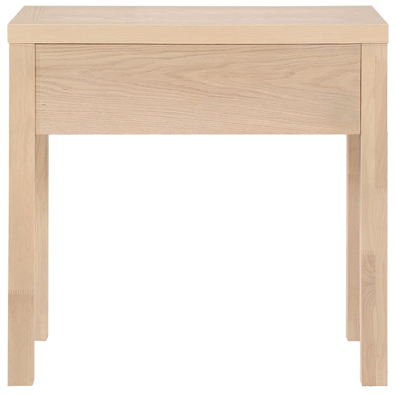Meridian Furniture Fiora Natural Oak Veneer Night Stand