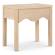Meridian Furniture Fiora Natural Oak Veneer Night Stand