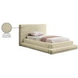 Meridian Furniture Drew Cream Corduroy Twin Bed