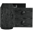 Meridian Furniture Bubble Black Wood And Oak Veneer Sideboard/Buffet
