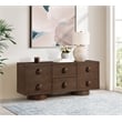 Meridian Furniture Bubble Brown Wood And Oak Veneer Sideboard/Buffet