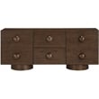 Meridian Furniture Bubble Brown Wood And Oak Veneer Sideboard/Buffet