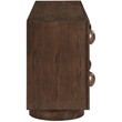 Meridian Furniture Bubble Brown Wood And Oak Veneer Sideboard/Buffet
