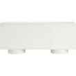 Meridian Furniture Bubble Cream Wood And Oak Veneer Sideboard/Buffet