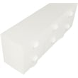 Meridian Furniture Bubble Cream Wood And Oak Veneer Sideboard/Buffet