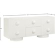 Meridian Furniture Bubble Cream Wood And Oak Veneer Sideboard/Buffet