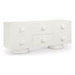 Meridian Furniture Bubble Cream Wood And Oak Veneer Sideboard/Buffet