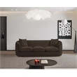 Meridian Furniture Penelope Brown Chenille Fabric Sofa