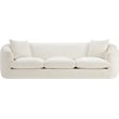 Meridian Furniture Penelope Cream Chenille Fabric Sofa