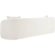 Meridian Furniture Penelope Cream Chenille Fabric Sofa