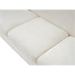 Meridian Furniture Penelope Cream Chenille Fabric Sofa