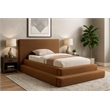 Meridian Furniture Drew Saddle Corduroy Twin Bed
