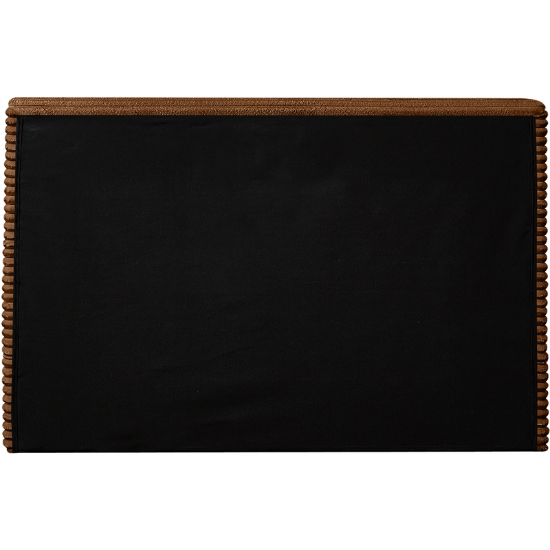 Meridian Furniture Drew Saddle Corduroy Twin Bed