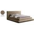 Meridian Furniture Drew Taupe Corduroy Full Bed
