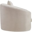 Meridian Furniture Penelope Beige Chenille Fabric Chair