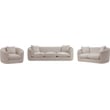 Meridian Furniture Penelope Beige Chenille Fabric Chair
