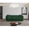 Meridian Furniture Penelope Green Chenille Fabric Sofa