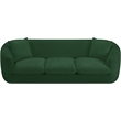 Meridian Furniture Penelope Green Chenille Fabric Sofa