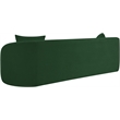 Meridian Furniture Penelope Green Chenille Fabric Sofa