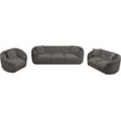 Meridian Furniture Penelope Grey Chenille Fabric Sofa