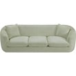 Meridian Furniture Penelope Mint Chenille Fabric Sofa