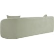 Meridian Furniture Penelope Mint Chenille Fabric Sofa