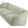 Meridian Furniture Penelope Mint Chenille Fabric Sofa