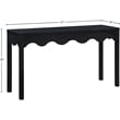 Meridian Furniture Fiora Black Oak Veneer Console Table