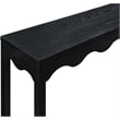 Meridian Furniture Fiora Black Oak Veneer Console Table