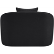 Meridian Furniture Penelope Black Chenille Fabric Chair