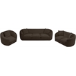 Meridian Furniture Penelope Brown Chenille Fabric Chair
