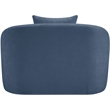 Meridian Furniture Penelope Light Blue Chenille Fabric Chair
