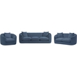 Meridian Furniture Penelope Light Blue Chenille Fabric Chair
