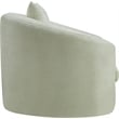 Meridian Furniture Penelope Mint Chenille Fabric Chair