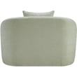 Meridian Furniture Penelope Mint Chenille Fabric Chair
