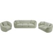 Meridian Furniture Penelope Mint Chenille Fabric Chair