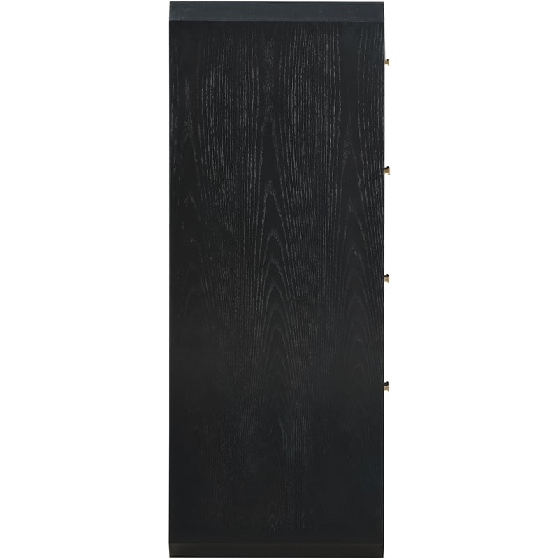 Meridian Furniture Parker Black Ash Veneer Chest