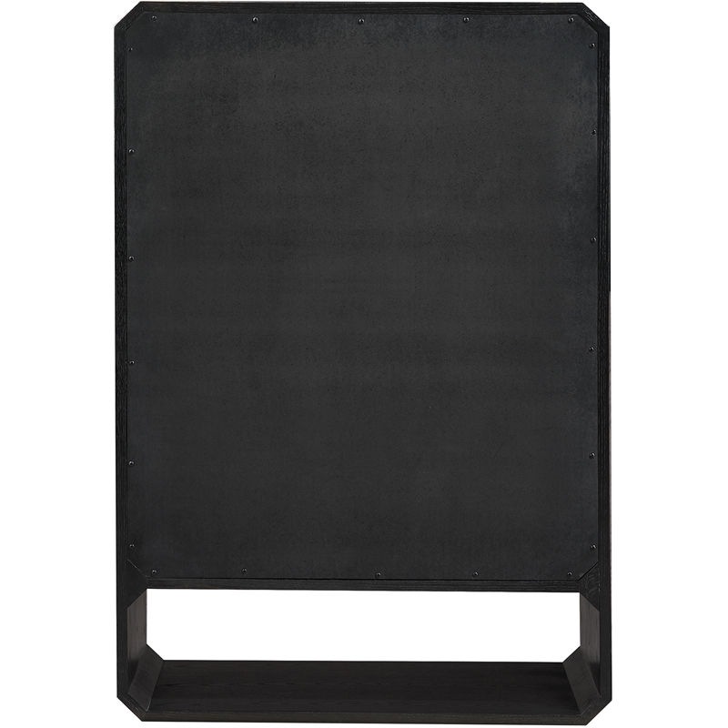 Meridian Furniture Parker Black Ash Veneer Chest