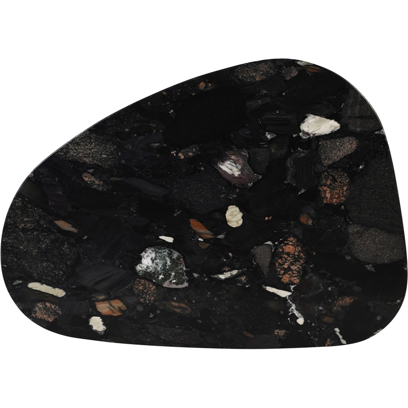 Meridian Furniture Messina Stone Genuine Marble Coffee Table