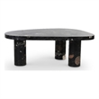 Meridian Furniture Messina Stone Genuine Marble Coffee Table