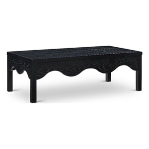 Meridian Furniture Fiora Black Oak Veneer Coffee Table