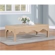 Meridian Furniture Fiora Natural Oak Veneer Coffee Table