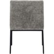 Meridian Furniture Reeves Grey Chenille Fabric Dining Chair (Set of 2)