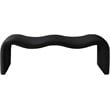 Meridian Furniture Willow Black Vegan Leather Bench