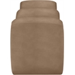 Meridian Furniture Willow Brown Vegan Leather Bench
