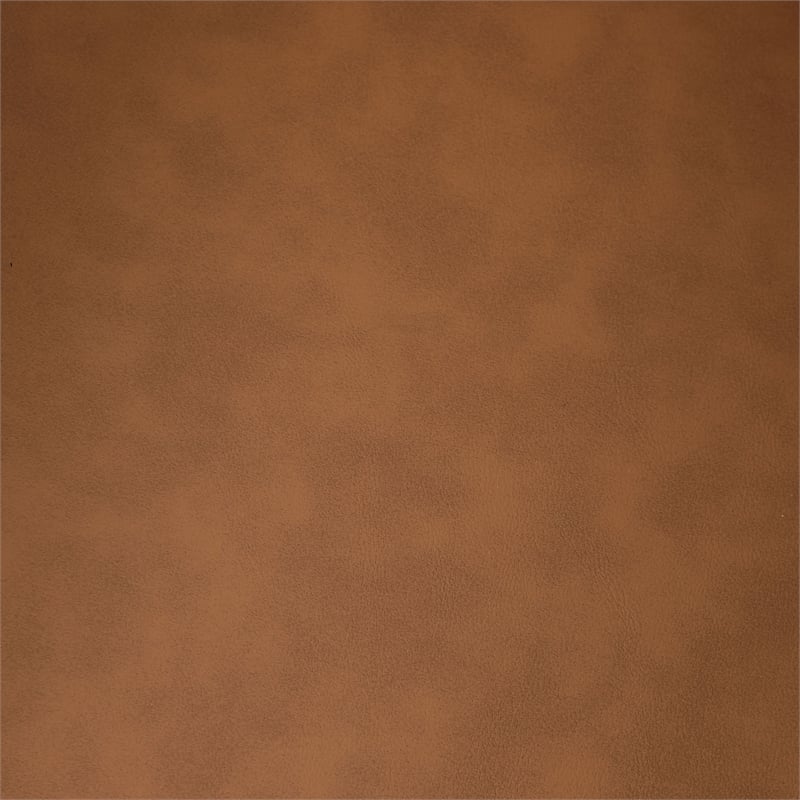 Meridian Furniture Willow Cognac Vegan Leather Bench