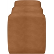 Meridian Furniture Willow Cognac Vegan Leather Bench