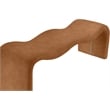 Meridian Furniture Willow Cognac Vegan Leather Bench