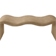 Meridian Furniture Willow Tan Vegan Leather Bench